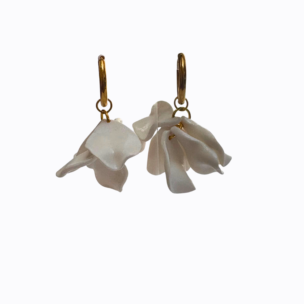 Aros Pétalos Blancos