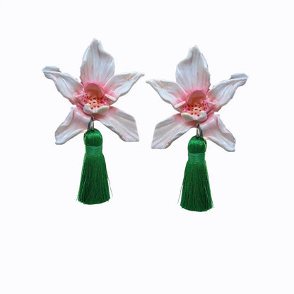 Aros Orquídeas Blancos